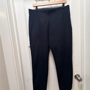 A New Day Black Pull-On Pants – Size 12 – Elastic Waist